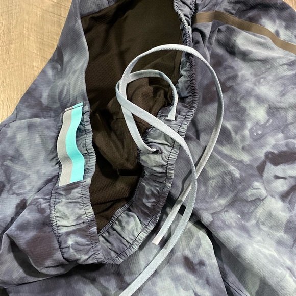 LULULEMON Surge Short 6" Lined Boldlines Running Yoga Athletic Shorts - Picture 5 of 6